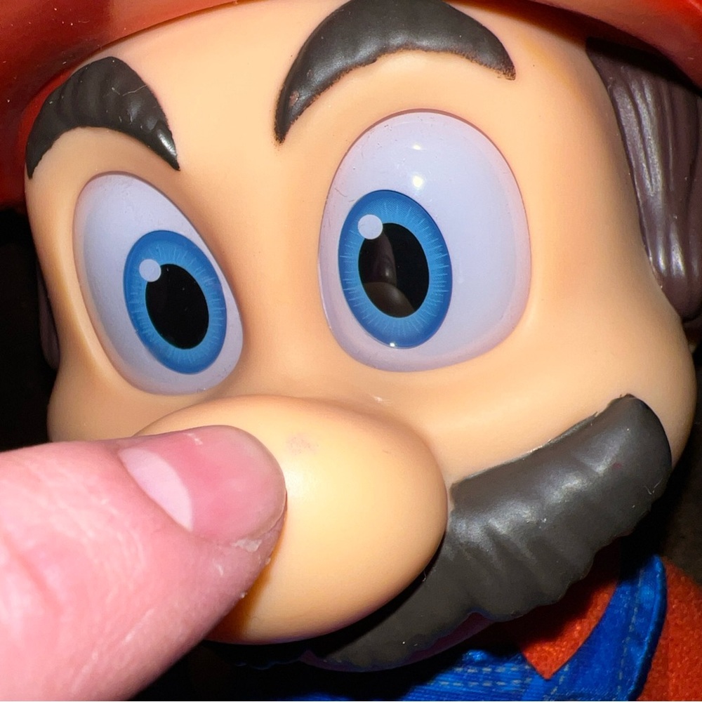 Super Mario Bros Movie MARIO Poseable Plush Figure Jakks Pacific Toy Nintendo - Picture 3 of 16